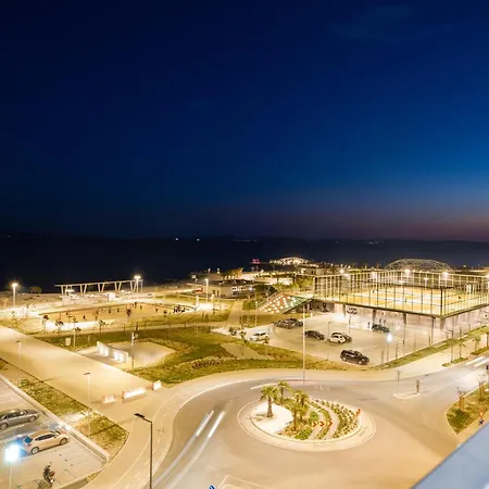 Lejlighed Velebis Superior - Luxurious One-room With Jacuzzi - Prestigious Location By The Sea In The New Center Of Znjan - Panoramic View Of The Sea And Islands - Free Garage Parking *